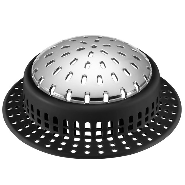 Aluvor Recoge Cabello para Drenaje de Ducha de Silicona Antióxido