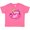 Hot Pink, variant on Inktastic Artist I Love Art Girls Baby T-Shirt