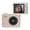 Golden, variant on Mini Digital Camera 1080P HD 16X Zoom Multiple Filters Portable Camera for Teens Beginners