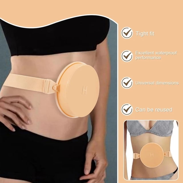 Housse de Douche pour Stomie, Housse de Bain Imperméable, Fournitures de Protection pour Stomie