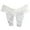 White, variant on Seductive Women's Open Crotch Lace Panties - Low Waist, Plus Size (XL-XXXXL), Flower Embroidery, Sexy&Club Daily Wear