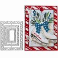 thumbnail image 4 of Troqueles para marco rectangular de tarjeta de felicitación TingZVen 14 x 11 cm, 4 of 8