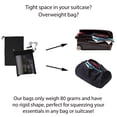 thumbnail image 4 of Naroa Bolsa de Ducha Multifuncional Impermeable para Gimnasio, Viajes, Negocios y Carrito de Malla de baño Colgante portátil Plegable con Gancho de succión para Almacenamiento en seco y húmedo para Ho, 4 of 5