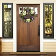 thumbnail image 2 of Nearly Natural Artificial Hydrangea Berry Floral Plastic Wreath, 24" (Assorted Colors), 2 of 4