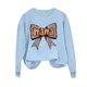 thumbnail image 4 of Xuyuer Women's Printed Long Sleeve Round Neck Casual Hoodless Sweatshirt, Comfortable Pullover Top for Mother's Day Gifts, Family Events and Relaxed Everyday Wear, 4 of 6