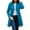 Light Blue, variant on Women's Coat Double-Breasted Long Dressy Windbreaker Overcoat, Fall Winter Outerwear for Formal and Casual Occasions,Wine,2XL