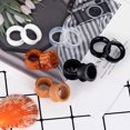 6Pairs Wood Silicone Ear Plugs Tunnels Expander Hanger Gauges Earrings