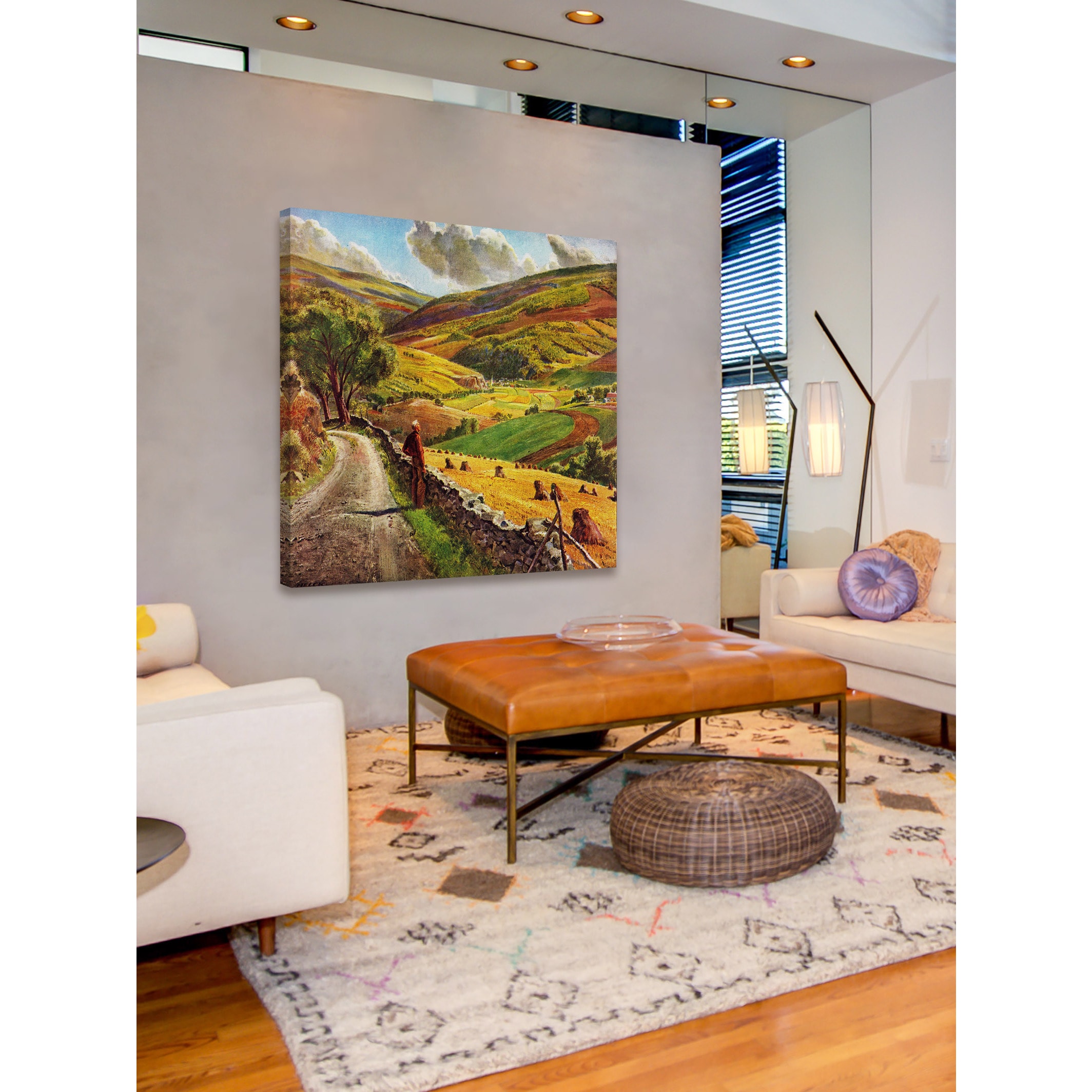 Marmont Hill 'My Country' Painting Print on Wrapped Canvas