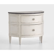Magnussen Home Gardenia Bay White Accent Nightstand