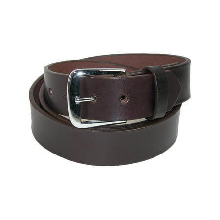 Boston Leather Men's Big & Tall Leather 1 1/2 Inch Bridle Belt ...