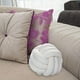 thumbnail image 2 of Plush Knot Ball Pillow Diameter 22cm Room Decoration for sofa Couch White, 2 of 7