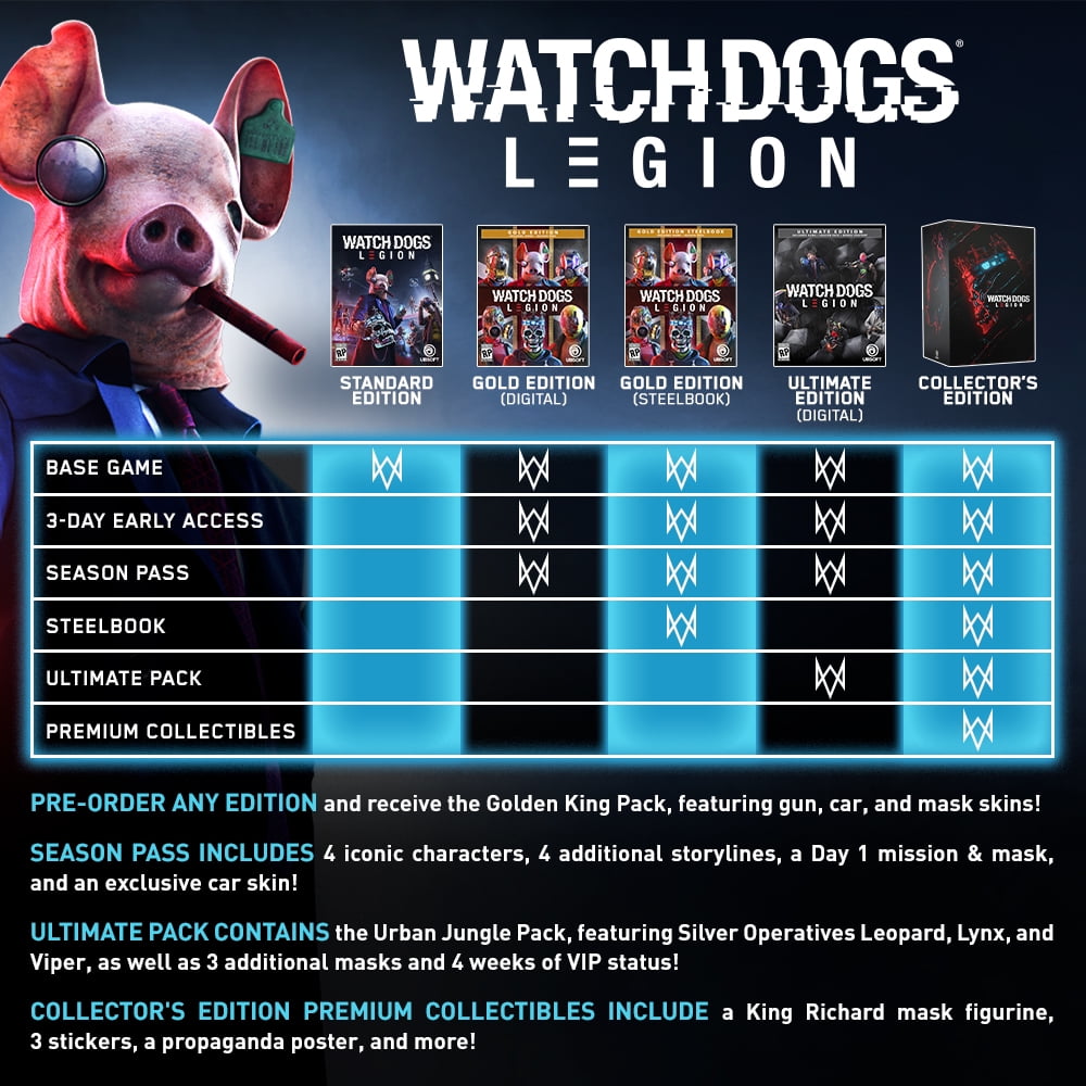 PS5 - Watch Dogs Legion Sony PlayStation 5 With Case #500 – vandalsgaming