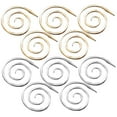 thumbnail image 4 of Masteelf 10pcs Alloy Spiral Circular Knitting Needles Set for Crochet Sweaters and Sweater Knitting Projects, 4 of 8
