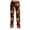 Black, variant on Womens Halloween Lounge Pants Loose Fit Sleep Pajama Bottoms Full Length Straight Leg Easy Wear Design Elastic Waist No Drawstring Comfy Home Bottoms Black L