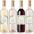 thumbnail image 2 of Printed Party Marriage Milestones, Greenery Wedding Firsts, 6 Wine Bottle Labels, 2 of 5