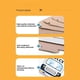 thumbnail image 3 of Bewildely Caja de cartón usable en forma de coche, kit de bricolaje para el hogar, montaje de cartón de tráfico simple, juego de juguetes, Kits de decoración para fiestas Tipo 3, 3 of 6