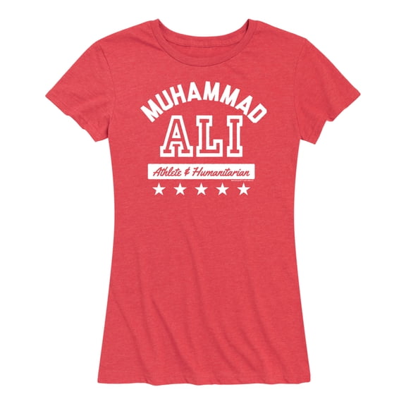 Muhammad Ali - Boxing Legend - Athlete & Humanitarian - Women's Short Sleeve Graphic T-Shirt