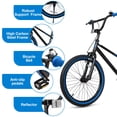 thumbnail image 2 of Hykolity Kids Bike 20 in BMX Children Bicycle for Boy Girl 6-12 Years Old Sport Bike Child Rider Height 48-62" with Coaster Brake Handlebar Black, 2 of 7