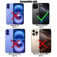 thumbnail image 7 of UZWZW (4+2) for iPhone 16 Pro (6.3 inch) Privacy Screen Protector Tempered Glass with Camera Lens Protector, 7 of 7