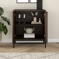 thumbnail image 3 of Evelyn&Zoe Modern/Contemporary 28" Wide Alder Brown Accent Cabinet, 3 of 7