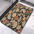 thumbnail image 2 of Small Accent Floral Green Rug 20x32 Inch - Modern Washable, Non-Slip Carpet for Bedroom, Bathroom, Entryway and Laundry Room - Distressed Area Rug, 2 of 5