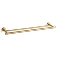 thumbnail image 2 of Kohler K-14375-BL 24 in. Purist Double Towel Bar - Matte Black, 2 of 7