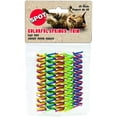 thumbnail image 4 of SPOT Colorful Cat Spring Toys, 3" Bouncy Coils for Indoor Cats & Kittens to Swat, Chase, Bite, Multi-Color, 10-Pack, 4 of 8