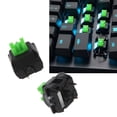 thumbnail image 2 of Dsseng ✪ 2 Pcs Commutateurs Razer Verts RGB SMD 3 Broches pour Razer BlackWidow Lite Commutateurs de Clavier Mécanique de Jeu Cherry MX Gateron, 2 of 11