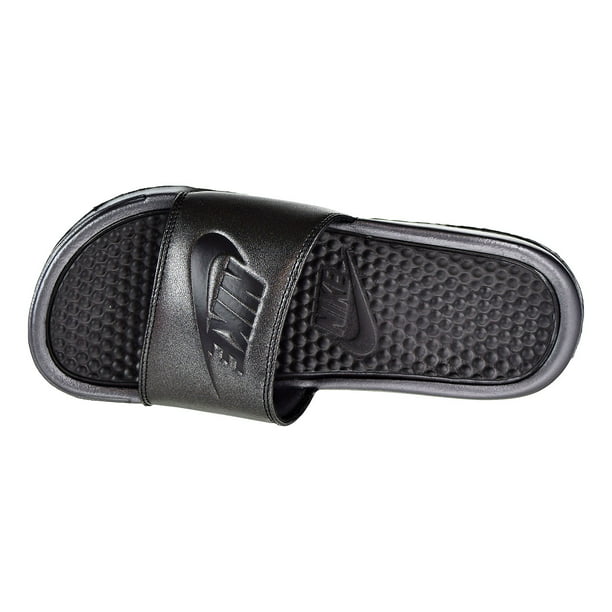 Nike Benassi Metallic Women's Slides Black/Black aa4149-001 -