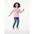 thumbnail image 4 of Disney Dogs Stay Pawsome Girls Short Sleeve Graphic T-Shirt, Sizes 4-16, 4 of 7