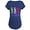 Navy, variant on CafePress - Moai We Rock In Purple Maternity Dark T Shirt - Maternity Dark T-Shirt