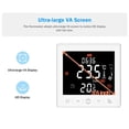 thumbnail image 4 of Smart Fan Coil for 2 Pipe System Thermostat WIFI/485 Modbus with Application & Voice Control 3.5 Inch LCD Display Intelligent Programmable Thermostat Child Lock Weather Forecast, 4 of 8