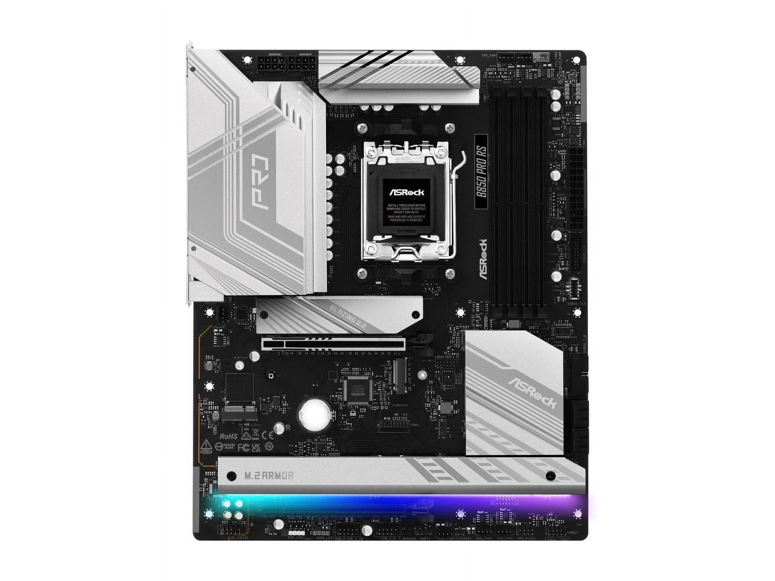 ASRock B850 PRO RS AM5 AMD B850 SATA 6Gb/s ATX Motherboard
