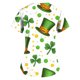 thumbnail image 5 of Xuyuer St. Patrick's Women's V Neck T Shirts Casual Short Sleeve Summer Tops Loose Fit Casual V-neck Short Sleeved Printed Protective Print Fashionable Suit Top, 5 of 5