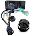 thumbnail image 4 of Riwesomey Panel de montaje de interruptor de llave de motor único fueraborda compatible con 704-82570-12-00 Bombillas para automóviles, 4 of 6