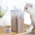 thumbnail image 5 of Contenedor de comida para mascotas, contenedor de comida para perros y gatos con sello, 1 Uds., 5 of 5