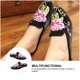 thumbnail image 3 of 1 par de pantuflas étnicas bordadas para mujer (talla 38), 3 of 6