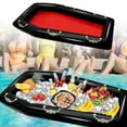 thumbnail image 2 of SWFSZGL 52 Inch Halloween Inflatable Coffin Cooler Fake Coffin Floatie Drink Ice Chest Buffet Bucket Beverage Cooler for Pool Picnic Halloween Party Decoration, 2 of 7