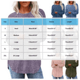thumbnail image 5 of Women’s Ribbed Knit Long Sleeve Sweater Clothes Tunic Tops Loose Fit Dressy Crewneck Pullover Shirts Curved Hem Relaxed Fit Crew Neck Top Fall Winter Clothes Casual Outfits, 5 of 5