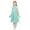 Mint Green, variant on Fldy Kids Girls Sleeveless Pageant Formal Ball Gown Chiffon Wedding Junior Bridesmaid Dress Mint Green 12