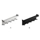 thumbnail image 2 of Bearachild Ganchos de puerta Estante organizador de acero inoxidable autoadhesivo Perforación libre Colgador de ropa de doble propósito Almacenamiento de Accesorios de baño Negro Bearachild HA066128-02, 2 of 6