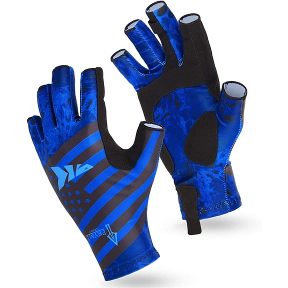 KastKing Sol Armis Sun Gloves UPF50 Fishing Gloves UV Protection, Sun Protection for Outdoor, Kayaking, Rowing