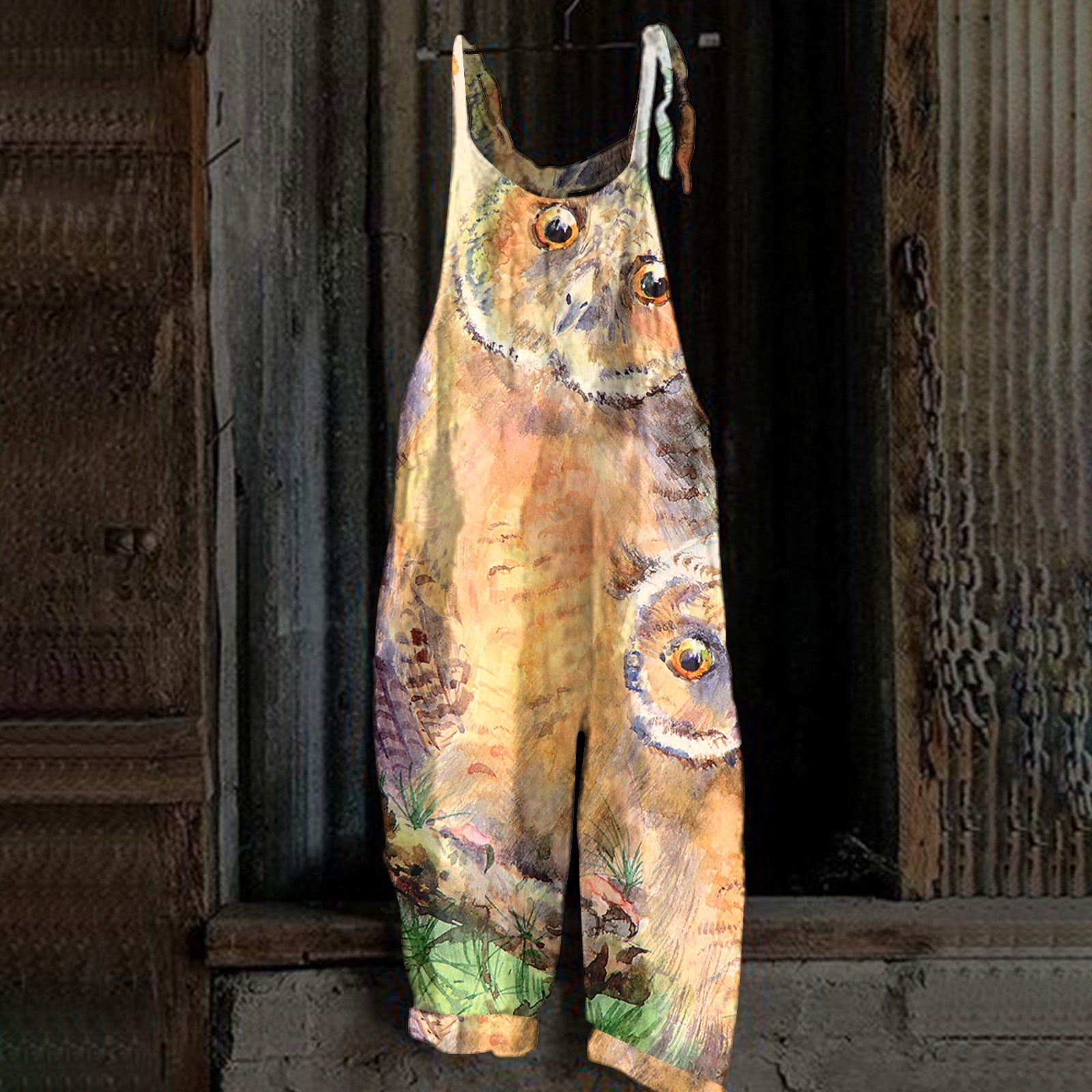 Women's Hippie Overalls,Boho Overalls for Women Elegant 2023 Loose Fit