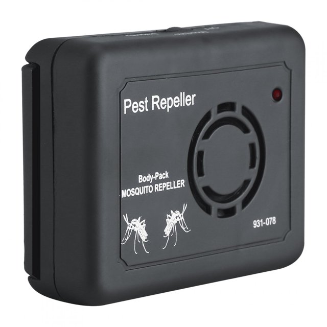 Repelente de mosquitos ultrasónico electrónico, mini repelente de mosquitos ultrasónico electrónico portátil Repelente de mosquitos electrónico de durabilidad probada en el tiempo