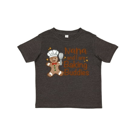 

Inktastic Nana and I Are Baking Buddies Gift Toddler Boy or Toddler Girl T-Shirt