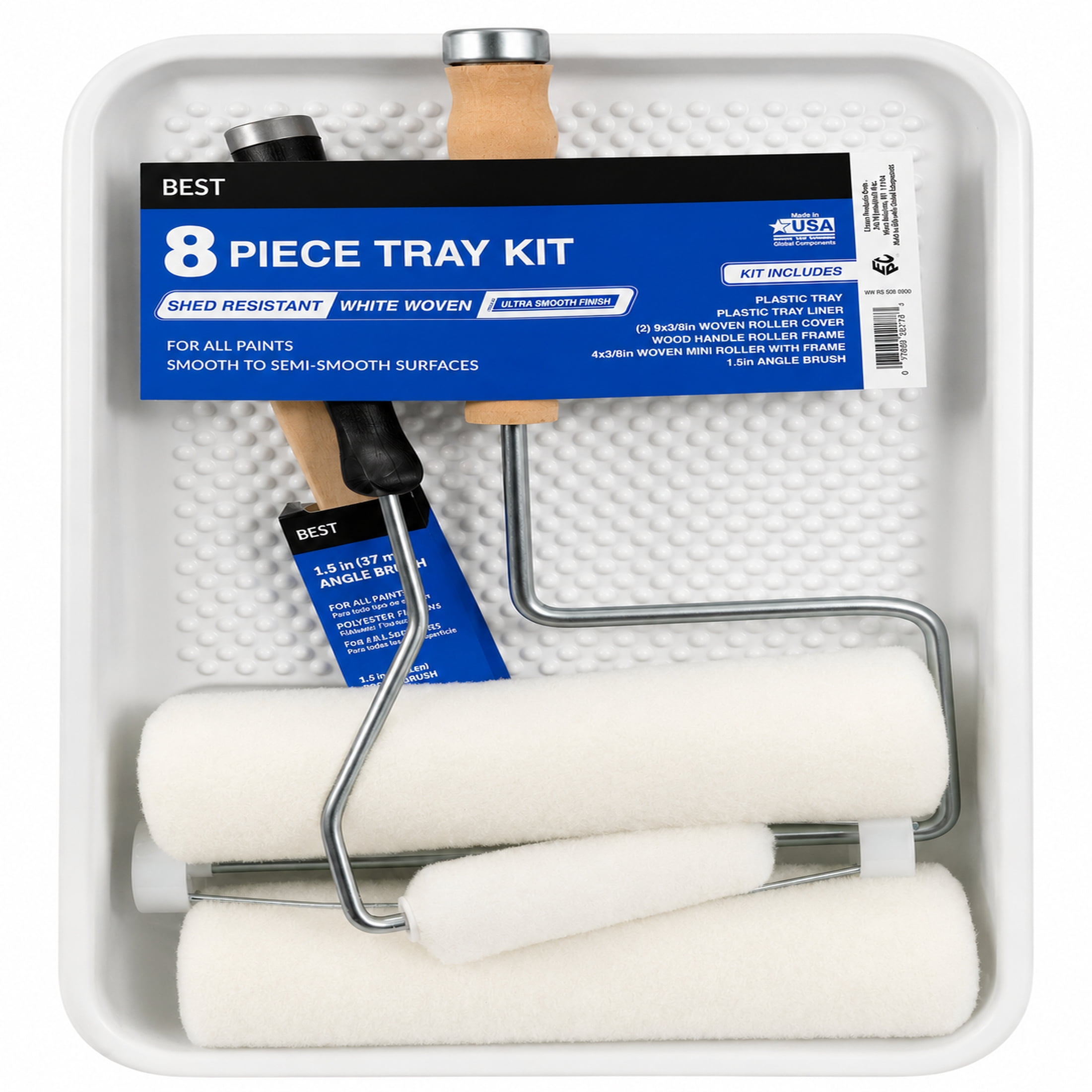Best 8pc Woven Tray