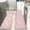 Pink, variant on Boho Kitchen Rugs Sets of 3 Non Slip Rubber Kitchen Mats for Floor Machine Washable Runner Rug Set for Kitchen Laundry Room Entryway Grey
