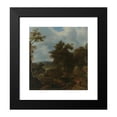 thumbnail image 2 of Allaert van Everdingen 12x13 Black Modern Framed Museum Art Print Titled - Swedish Landscape with a Water Mill (1655), 2 of 5
