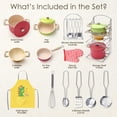 thumbnail image 2 of Set de cocina Play Golray con ollas, sartenes, utensilios y delantal, 2 of 7