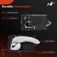 thumbnail image 4 of A-Premium Front or Rear Right Passenger Side Interior Door Handle Compatible with Nissan Maxima 2000-2001 & Infiniti I30 2000-2001, Chrome, Replace# H0670-2Y910, 80682-YY500, 4 of 5